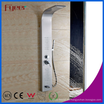 Fyeer High Quality Muitifunction 304 Panel de ducha de acero inoxidable